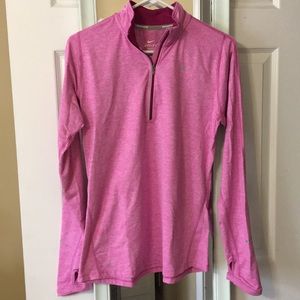 Nike Running half zip long sleeve shirt